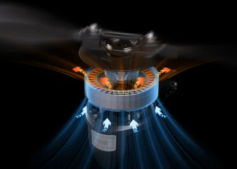 High-efficiency
centrifugal air
ducts