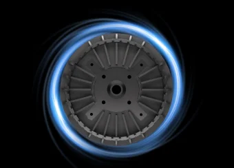 Enlarged
protruding cooling fins