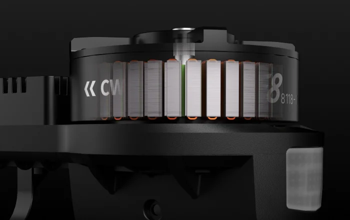 <p>Engineered with precision dynamic balancing and an optimized electromagnetic design</p>