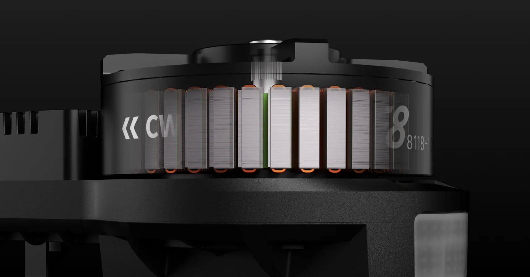 <p>Engineered with precision dynamic balancing and an optimized electromagnetic design</p>