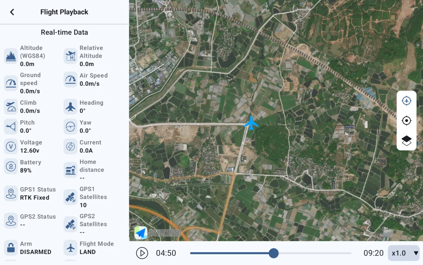<p>Flight Records Telemetry</p>