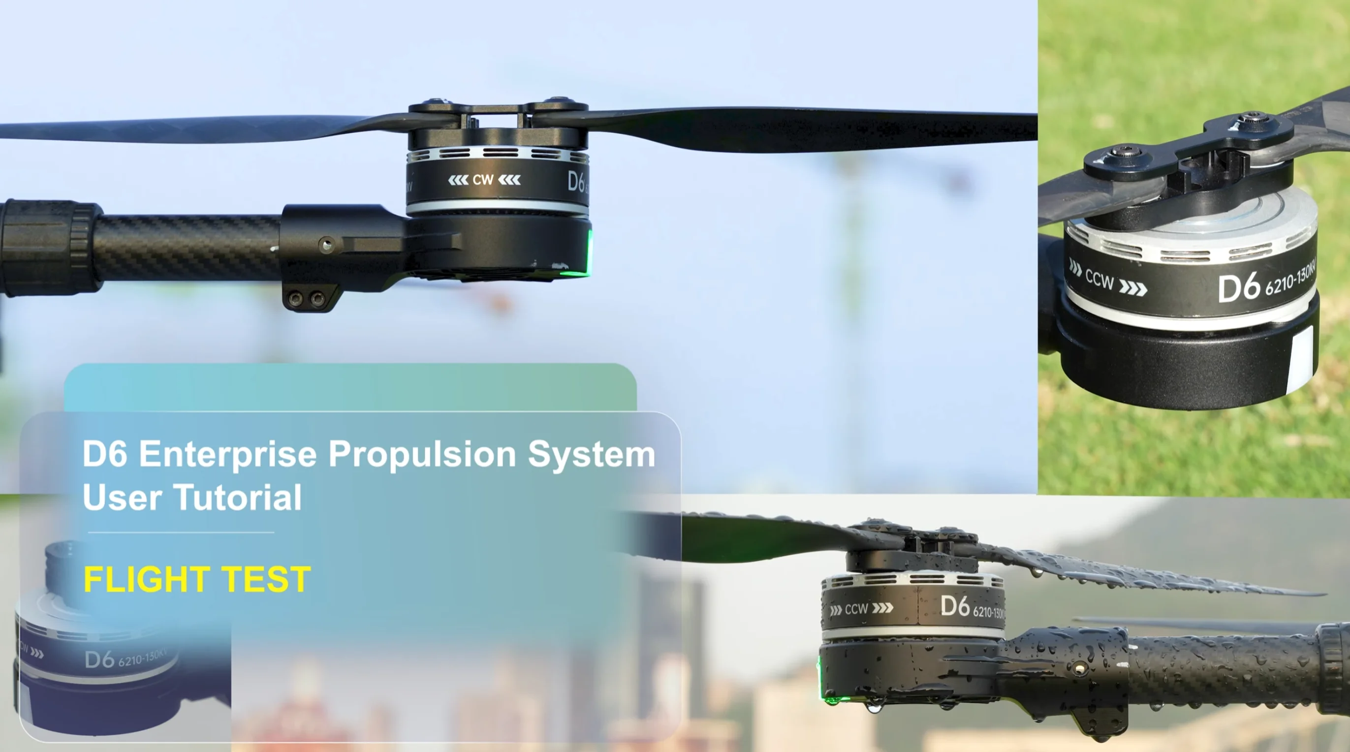 SIYI D6 Enterprise Propulsion System User Tutorial Vol.3 - FLIGHT TEST